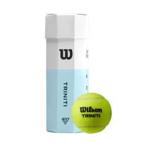 Piłki do tenisa ziemnego Wilson Triniti 3 szt. żółte WRT125200