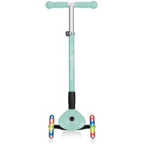Hulajnoga 3-kołowa Smj Globber Primo Foldable Lights Lama miętowa 434-206