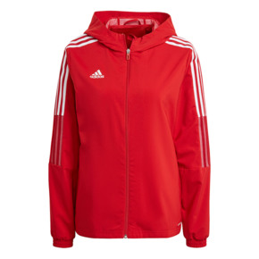 Kurtka damska adidas Tiro 21 Windbreaker czerwona GP4972