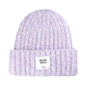 Czapka damska 4F F572 fiolet melanż 4FWAW25ACAPF572 51M