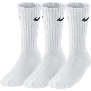 Skarpety Nike Value Cotton Crew 3 pary białe SX4508 101  
