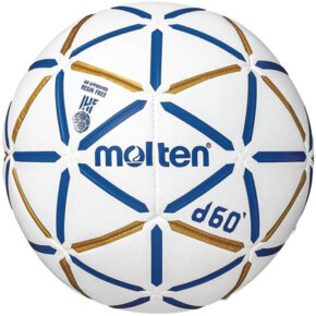 Piłka ręczna Molten H3D4000-BW D60 IHF Approved biało-niebiesko-złota