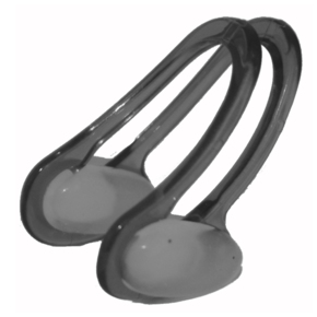Zatyczka do nosa Aqua-Speed Clips czarna  07