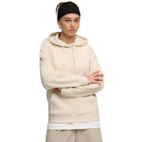 Bluza damska Puma ESS Elevated Comfort Hoodie kremowa 691814 87
