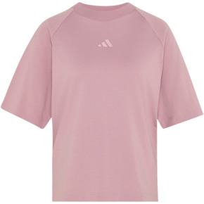 Koszulka damska adidas Kit Small Logo pudrowy róż KT0296