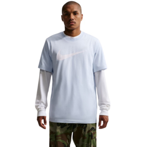 Koszulka męska Nike Nsw Tee Icon Swoosh błękitna DC5094 408
