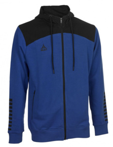 Bluza Select Oxford Zip Hoodie niebiesko/ czarna