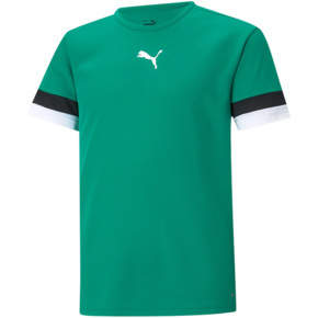 Koszulka dla dzieci Puma teamRISE Jersey Jr zielona 704938 05