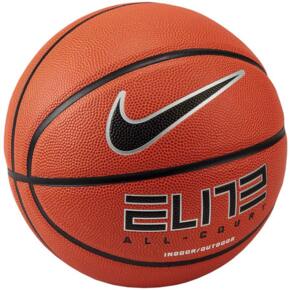 Piłka koszykowa Nike Elite All Court 8P 2.0 Deflated brązowa N100408885507