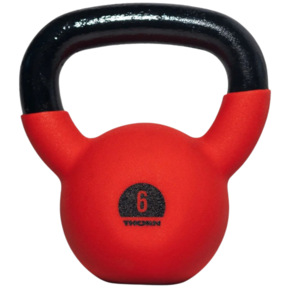 Kettlebell odważnik żeliwny gumowany Thorn Fit Cast-iron with coating 6 kg