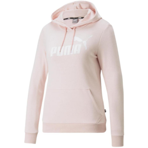 Bluza damska Puma ESS Logo Hoodie TR różowa 586797 82
