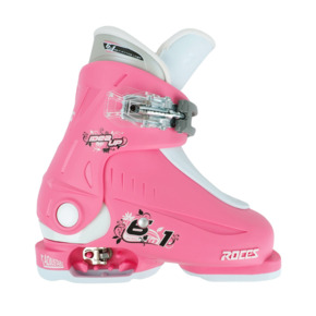 Buty narciarskie Roces Idea Up Junior różowo-białe 450490 009