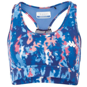 Stanik sportowy damski Kappa EBBA niebieski 305040 005 19-4151 