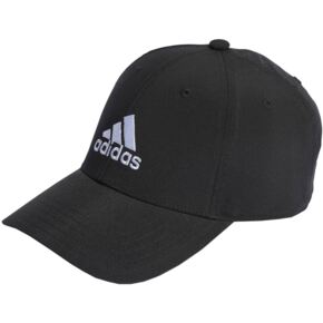 Czapka z daszkiem męska adidas Embroidered Logo Lightweight Baseball czarna OSFM IB3244