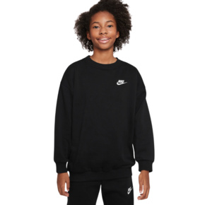 Bluza dla dzieci Nike Sportswear Club Fleece czarna FD2923 010