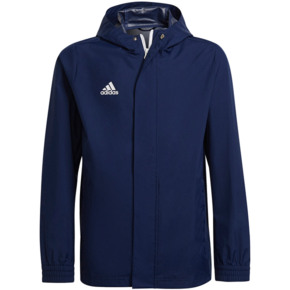 Kurtka dla dzieci adidas Entrada 22 All-Weather granatowa IK4012