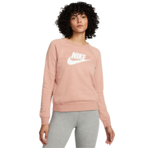 Bluza damska Nike Nsw Essntl Fleece Gx Crew brudny róż BV4112 609