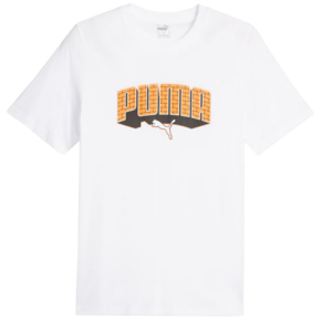Koszulka męska Puma Graphics Hip Hop Tee biała 677189 02