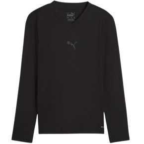 Koszulka dla dzieci Puma TeamGOAL Baselayer Tee Longsleeve czarna 659041 03