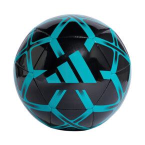 Piłka nożna adidas Starlancer Club czarno-niebieska JW1357