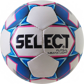 Piłka nożna Select Futsal Mimas Light 18 biało-niebieska 14790