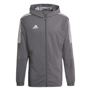 Bluza męska adidas Tiro 21 Windbreaker szara GP4964