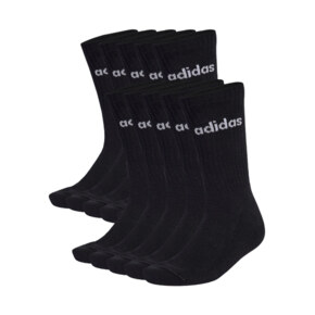 Skarpety adidas Cushioned Linear Crew 10 par czarne KF9092