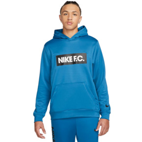 Bluza męska Nike NK DF FC Libero Hoodie niebieska DC9075 407