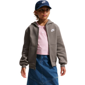 Bluza dla dzieci Nike Sportswear Club Fleece szara FD3004 289