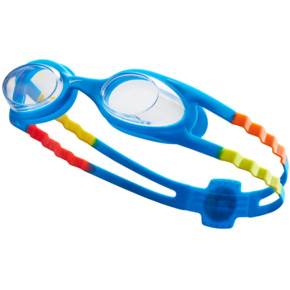 Okulary pływackie Nike Os Chrome Junior 3-6 lat niebieskie NESSD166-401