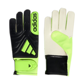 Rękawice bramkarskie dla dzieci adidas Copa Club czarno-limonkowe JN5341
