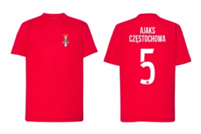 Koszulka Treningowa Akademii UKS AJAKS Częstochowa