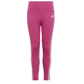 Legginsy dla dzieci adidas Essentials Aerorady 3-Stripes High-Waisted Tights różowe HR5790