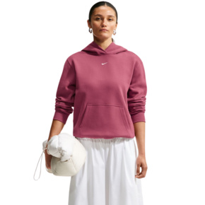 Bluza damska Nike Studio Fleece Medium Weight różowa IM8100 654