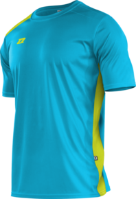 CONTRA SENIOR - koszulka meczowa  kolor: ZINABLUE\LEMON