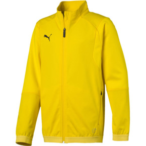 Bluza dla dzieci Puma Liga Training Jacket JUNIOR żółta 655688 07