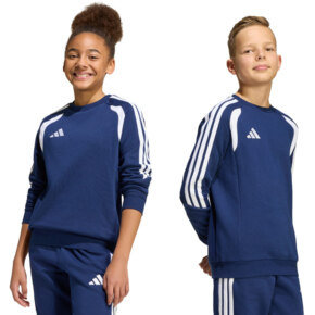 Bluza dla dzieci adidas Tiro 26 League Sweat Crew granatowa KF5821