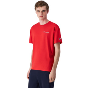 Koszulka męska Champion SS Tee czerwona 220264 RS069