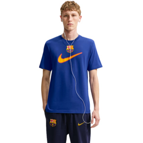Koszulka męska Nike FC Barcelona Swoosh niebieska IQ5042 455