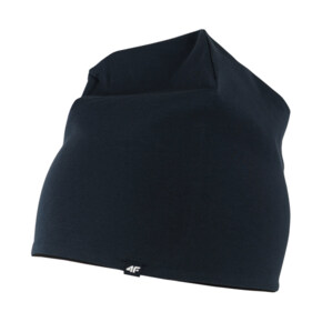 Czapka dla dzieci 4F U0740 granatowa / czarna 4FJWSS26ACAPU0740 31S