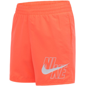 Spodenki kąpielowe dla dzieci Nike Volley Short Junior pomarańczowe NESSA771 821