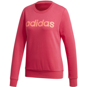 Bluza damska adidas Essentials Linear Crewneck różowa GD2955