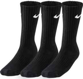 Skarpety Nike Value Cotton Crew 3pary czarne SX4508 001  