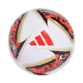 Piłka nożna adidas Bundesliga 26/27 Torfabrik League Box biało-pomarańczowo-złota HY5057