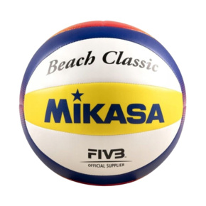 Piłka siatkowa Mikasa Mini biało-żółto-niebieska BV1.550C