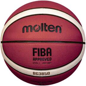 Piłka koszykowa Molten brązowa B5G3850 FIBA 