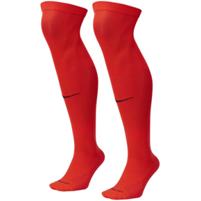 Getry piłkarskie Nike NK Matchfit Knee High - Team czerwone CV1956 635