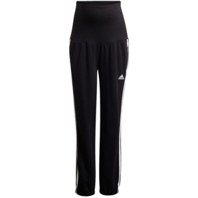 Spodnie damskie ciążowe adidas Essentials Cotton 3-Stripes Pants czarne GS8614