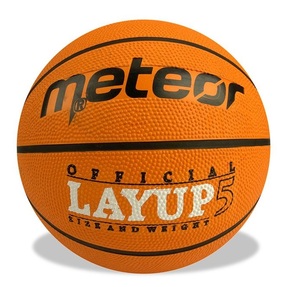 Piłka koszykowa Meteor Layup pomarańczowa 07053 