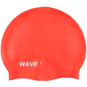 Czepek pływacki silikonowy Stiga Wave pomarańczowy